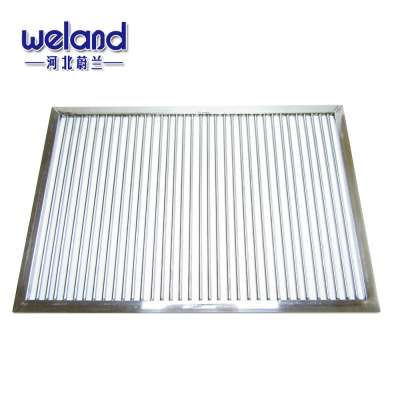 Stainless Steel Barbecue Tube Frame BBQ Steel Grating